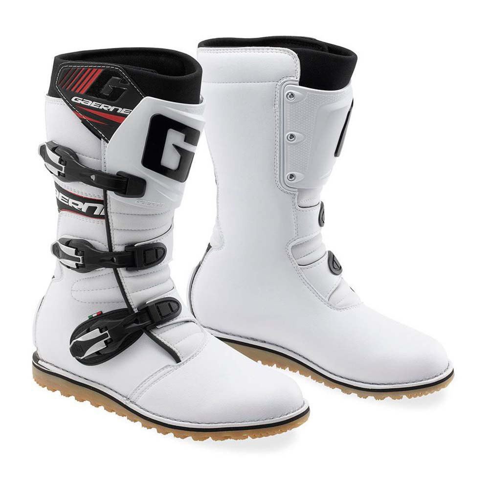 Gaerne Youth Balance Classic Trials Boots White